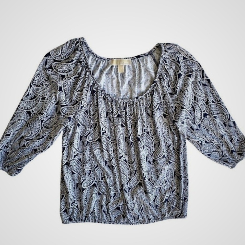 Michael Kors Paisley Print Women's Top‎ Size Medium